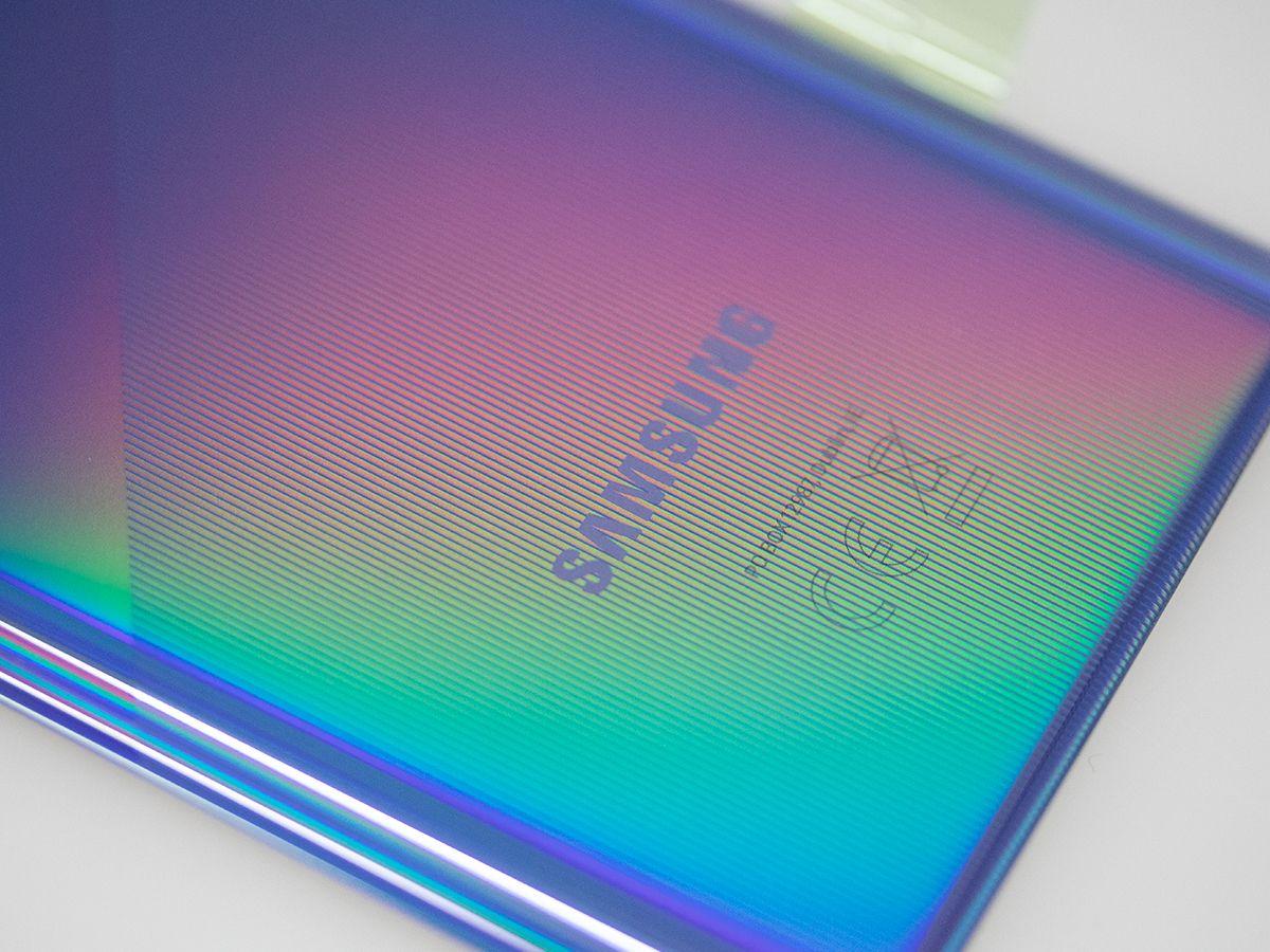 Oryginalna Klapka baterii Samsung SM-A415 Galaxy A41 - niebieska (Demontaż) Grade A