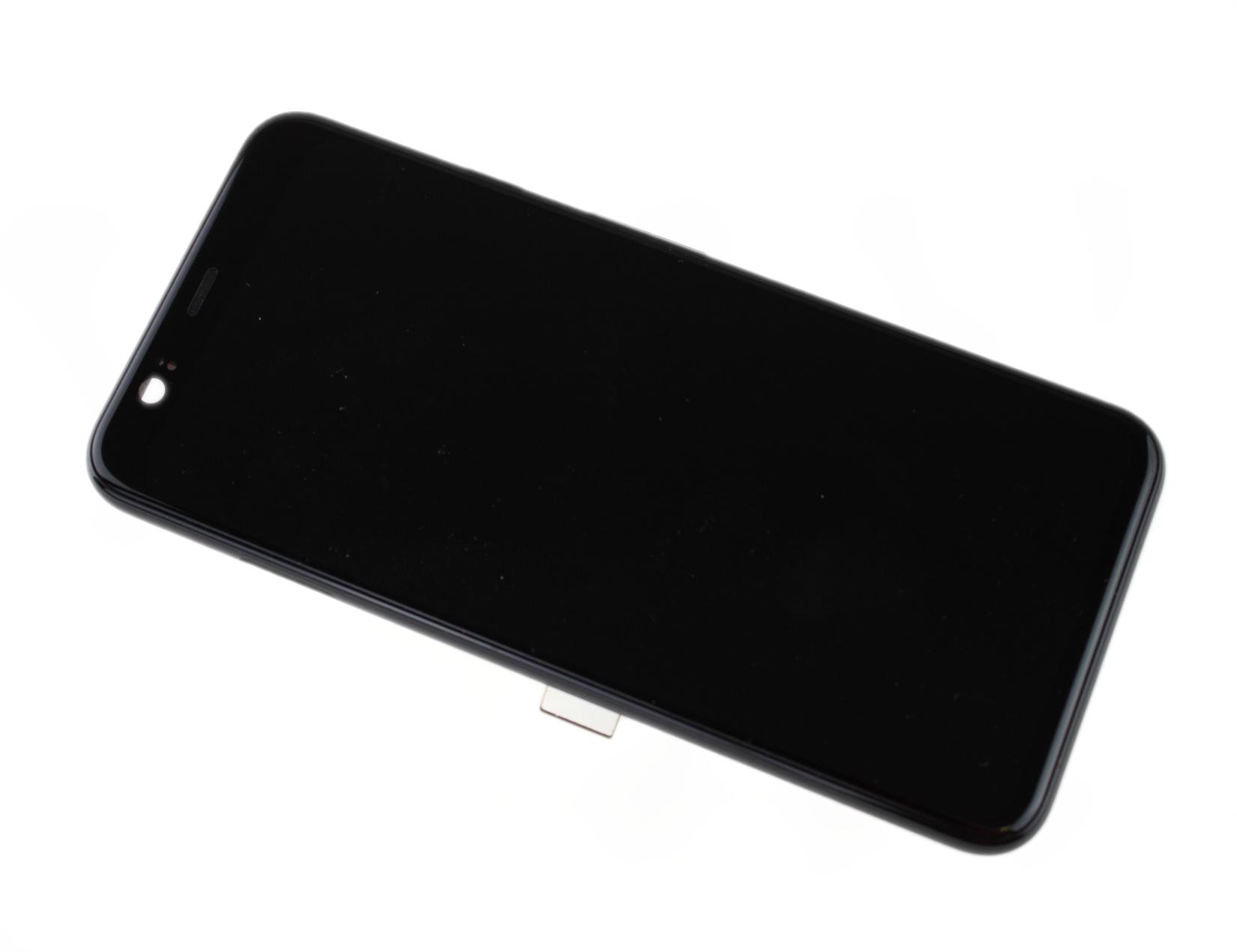 Original LCD + touch screen Google Pixel 4 czarny (disassembly)