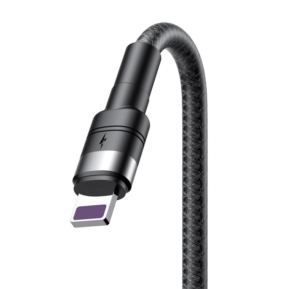 XO kabel NB-Q191 3w1 USB - Lightning + USB-C + microUSB 40W černý 1.2m