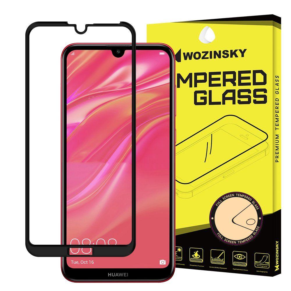 Szkło hartowane Full Glue Huawei Y7 2019 / Y7 Pro 2019 / Y7 Prime 2019 czarne