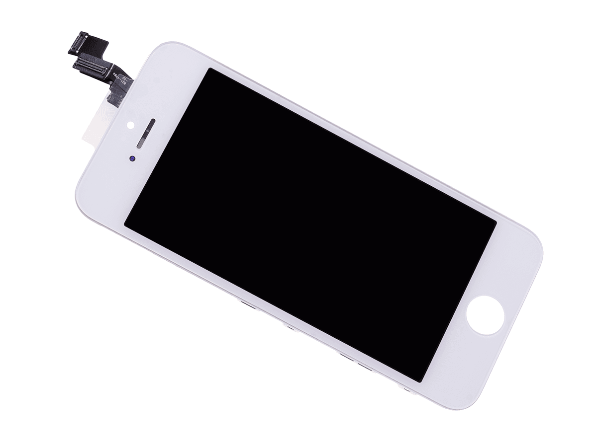 Wyświetlacz LCD + ekran dotykowy iPHONE 5s biały (org material)