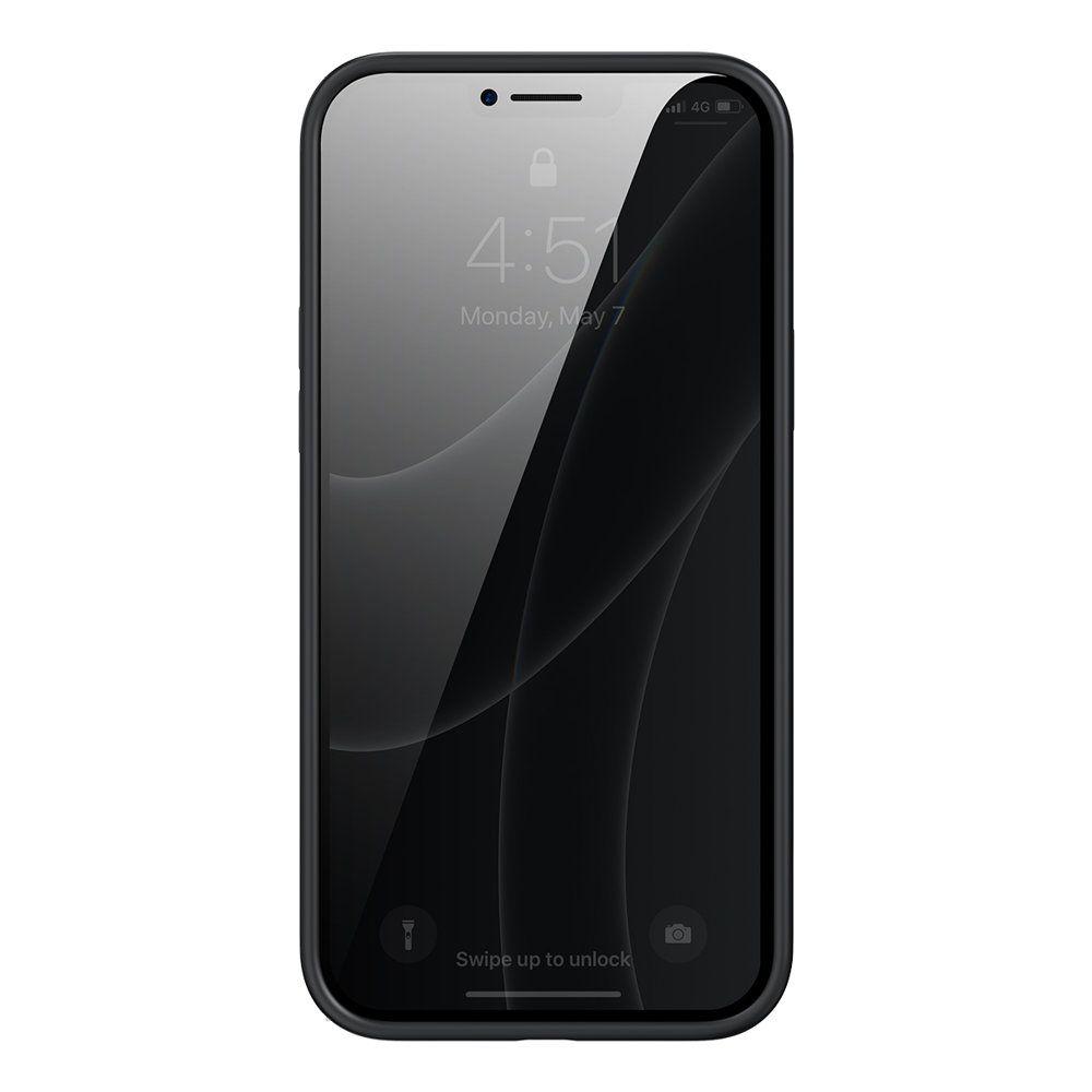 Baseus Liquid Gel Case Soft Flexible Rubber Cover for iPhone 13 Pro black (ARYT000101)