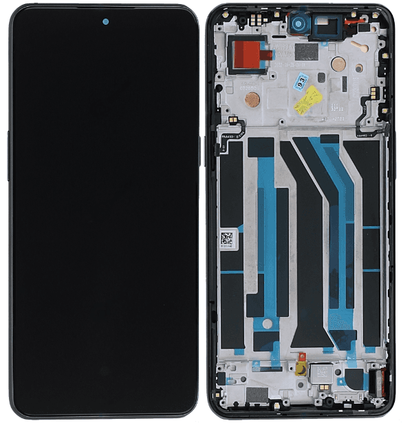 Oryginalny Wyświetlacz LCD + Ekran dotykowy OnePlus 10T / Ace Pro - czarny (Moonstone Black)