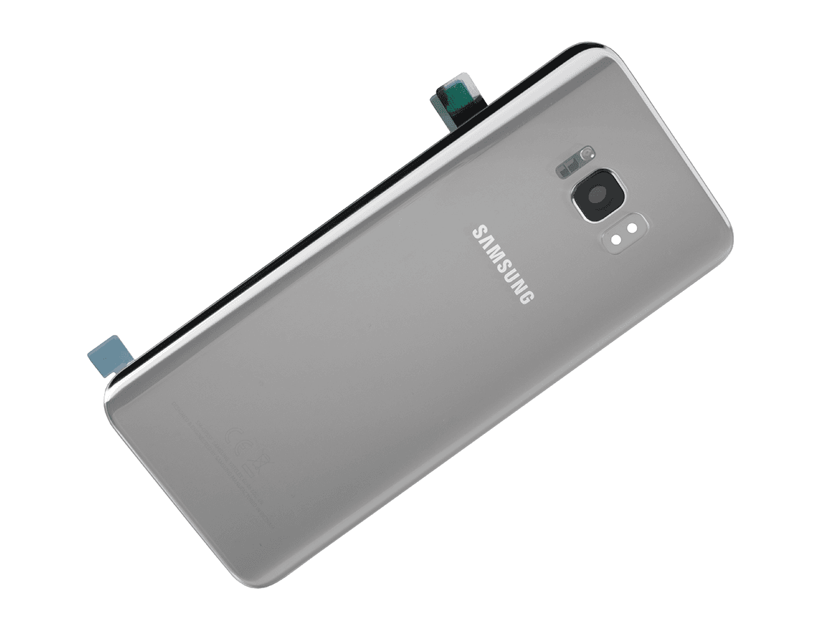 Orginal battery cover Samsung SM-G955 Galaxy S8 Plus - silver (dismounted)