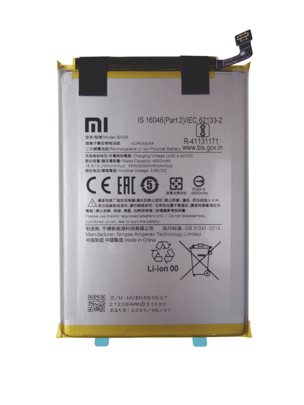 Original Battery BN56 Xiaomi Redmi 9A/ Redmi 9C/ Redmi 9AT