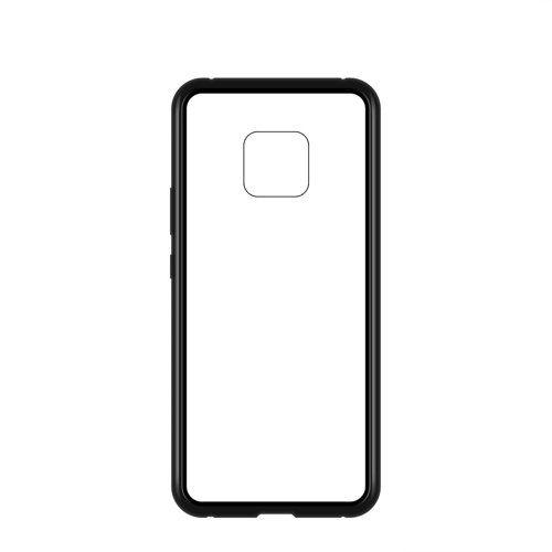 Rear case with magnetic frame 360 Huawei Mate 20 Pro black - transparent