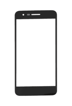 LCD Sklíčko LG K9 černé - sklíčko displeje