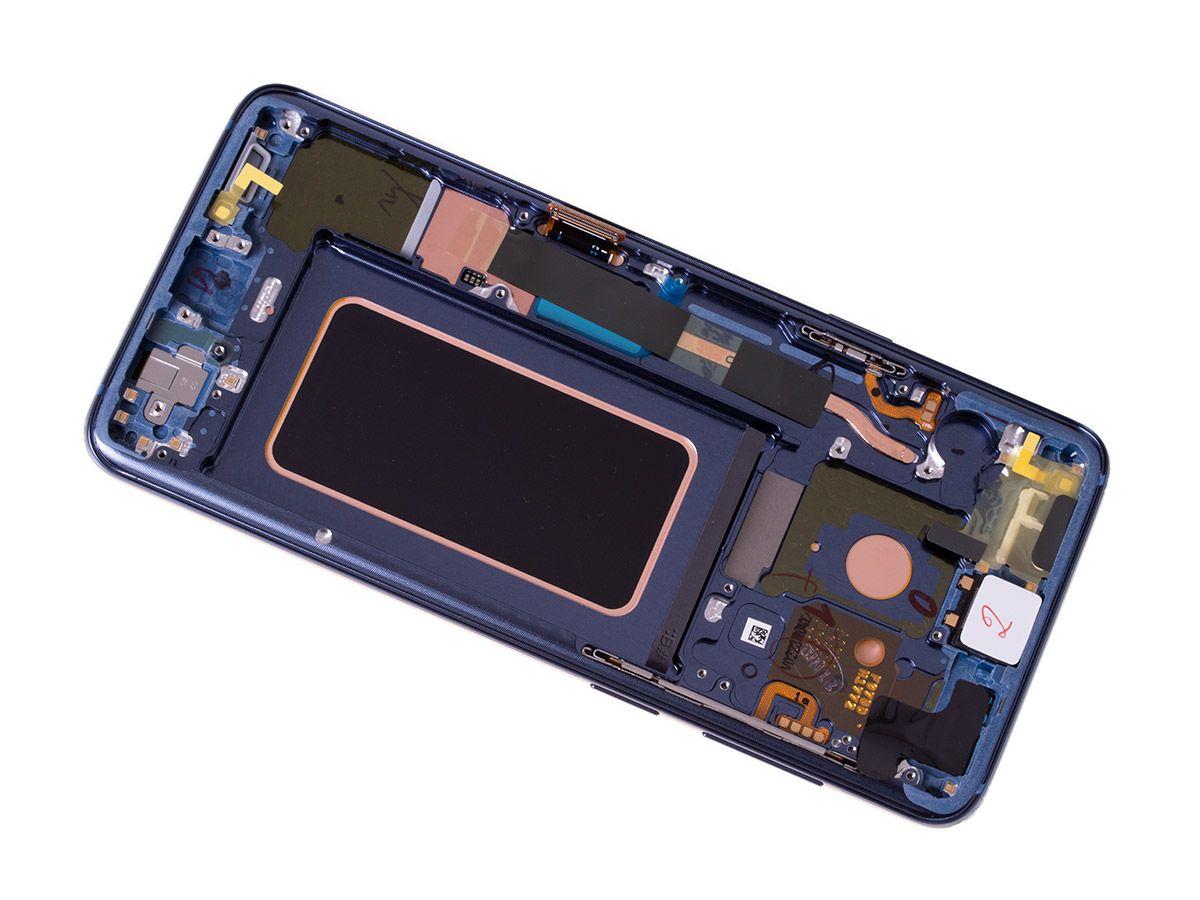 Original lcd + touch screen Samsung SM-G965 Galaxy S9 Plus - blue