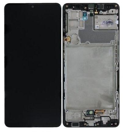 Oryginalny Wyświetlacz LCD + Ekran dotykowy Samsung SM-A426 Galaxy A42 5G - czarny (Wymieniona Szyba)