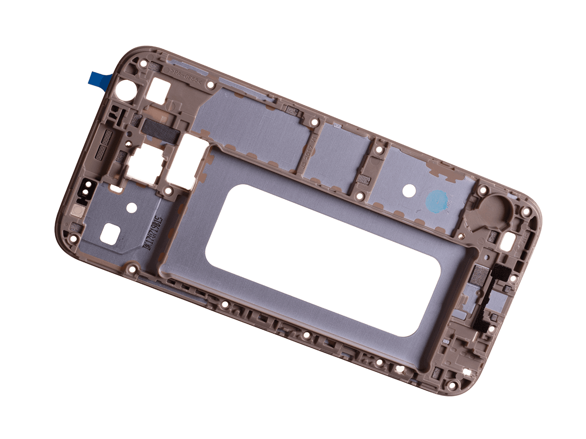 Original middle frame for lcd Samsung SM-J330 Galaxy J3 2017 gold