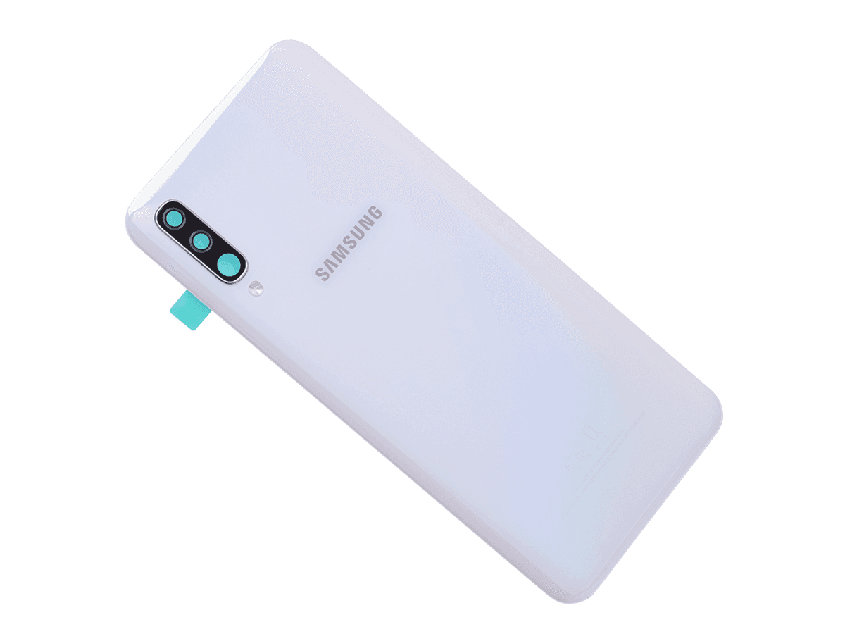 Oryginalna Klapka baterii Samsung SM-A505 Galaxy A50 - biała (Demontaż) Grade A
