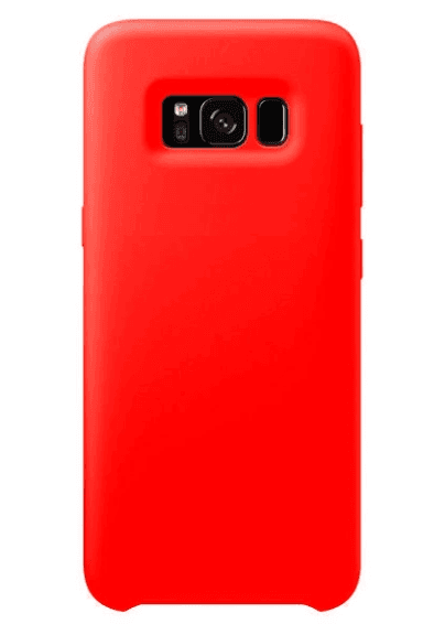 Silicone Case Samsung S8 G950 red