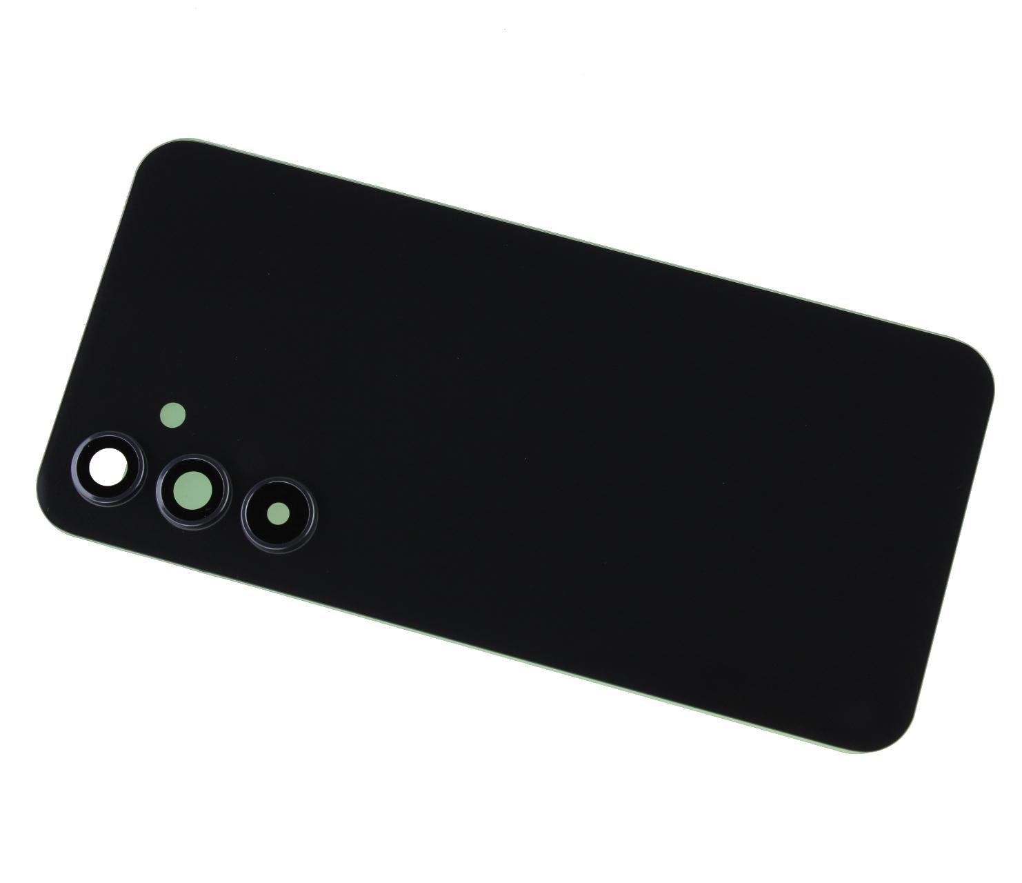 Klapka baterii + szybka kamery Samsung SM-A546 Galaxy A54 5G czarna BEZ LOGO