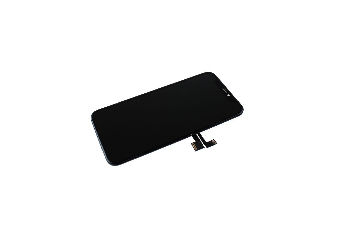 Oryginalny Wyświetlacz LCD + Ekran dotykowy iPhone 11 Pro Czarny (wymieniona szyba)
