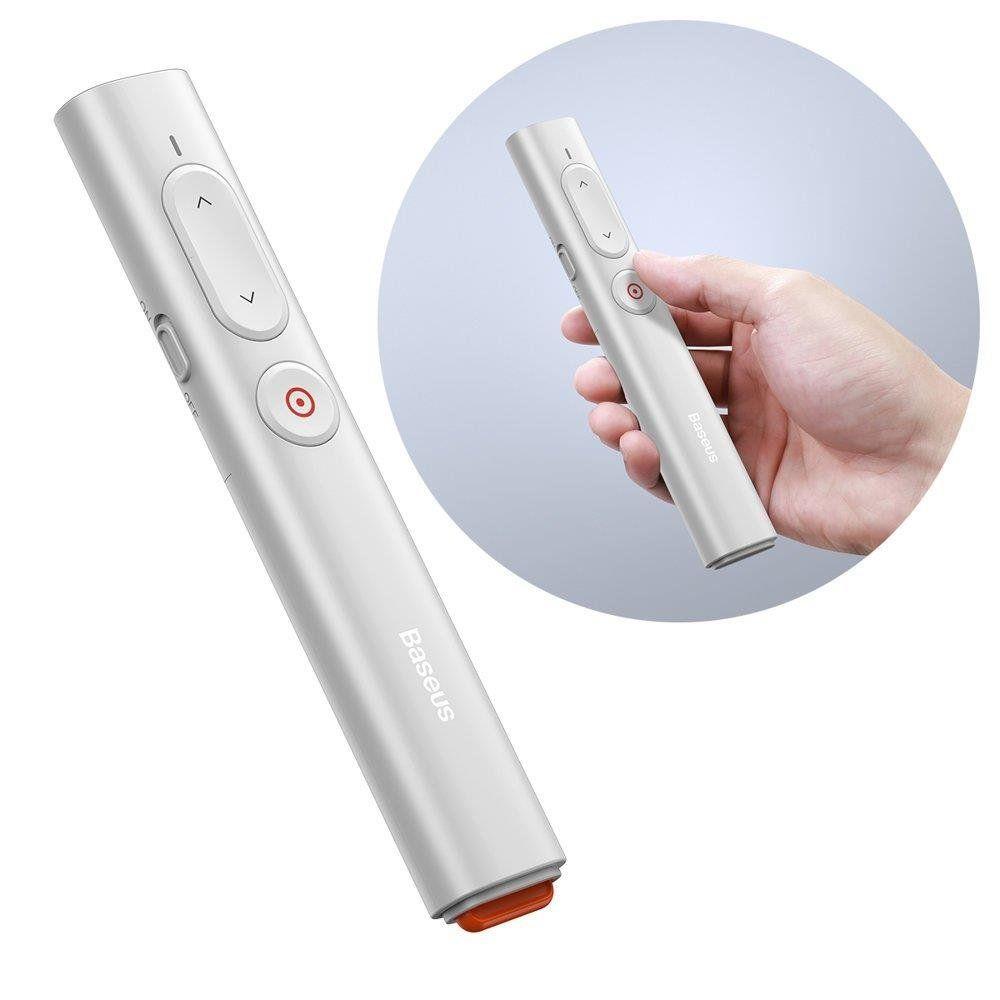 Baseus laser pointer remote control for PC white (ACFYB-B02)