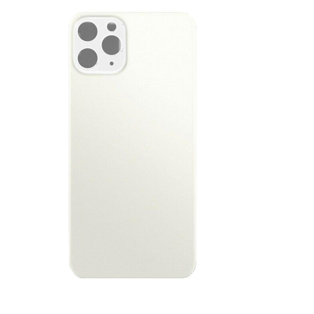 Kryt baterie iPhone 11 Pro Max bílý bez sklíčka kamery