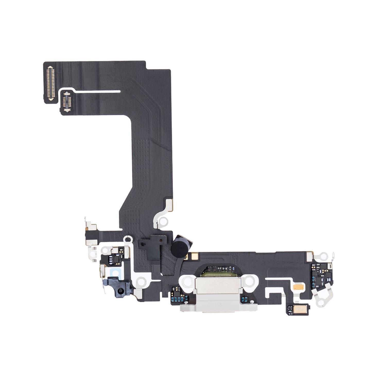 Flex + gniazdo ładowania iPhone 13 mini biały (starlight)
