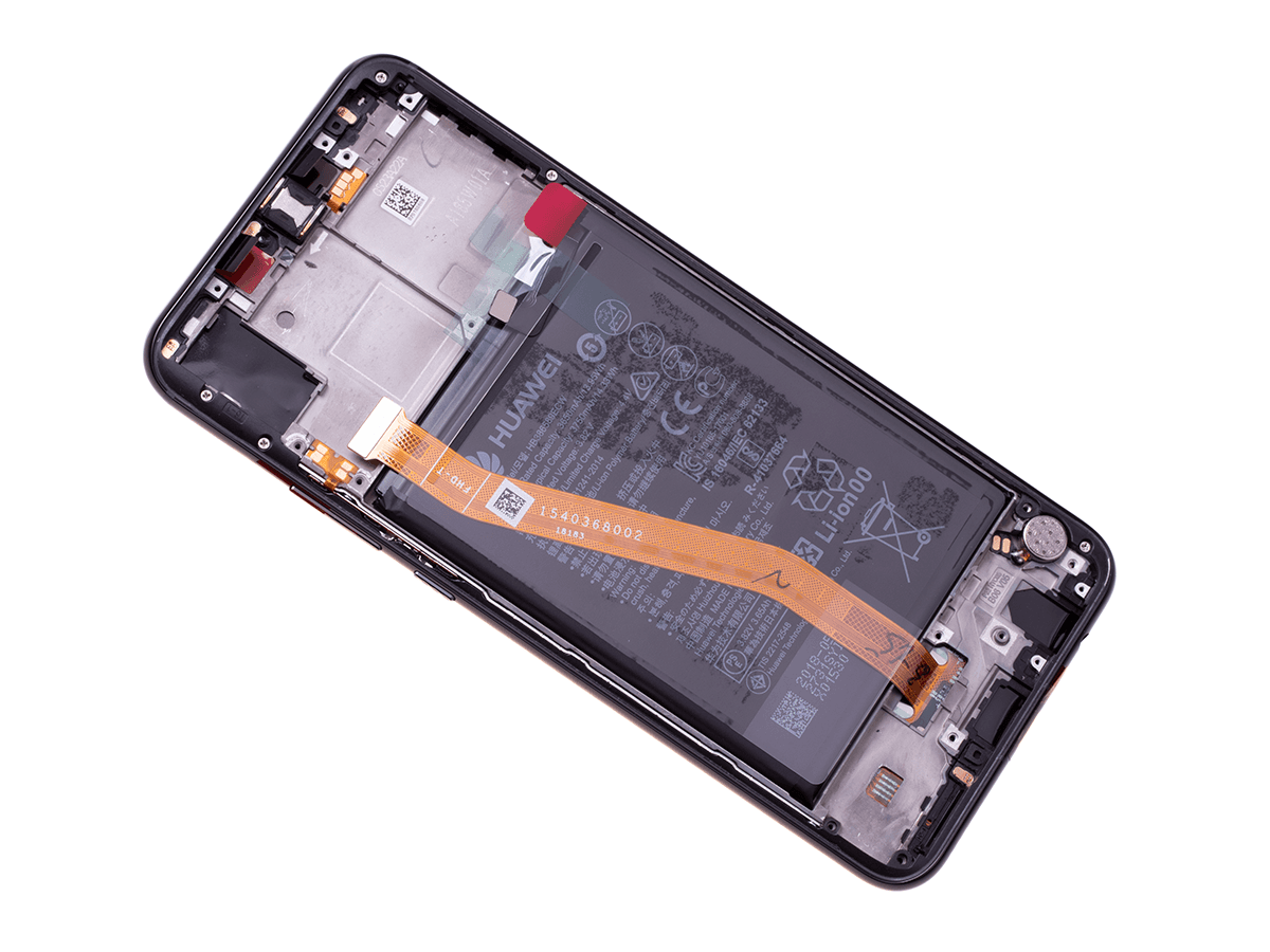 Oryginalny Wyświetlacz LCD + Ekran dotykowy + Bateria Huawei Nova 3 - czarna