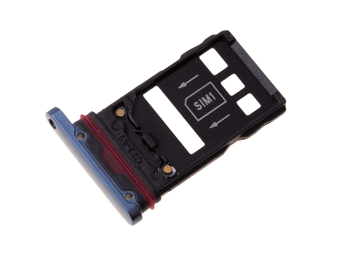 Originál slot SIM karty Huawei Mate 20 Pro modrý