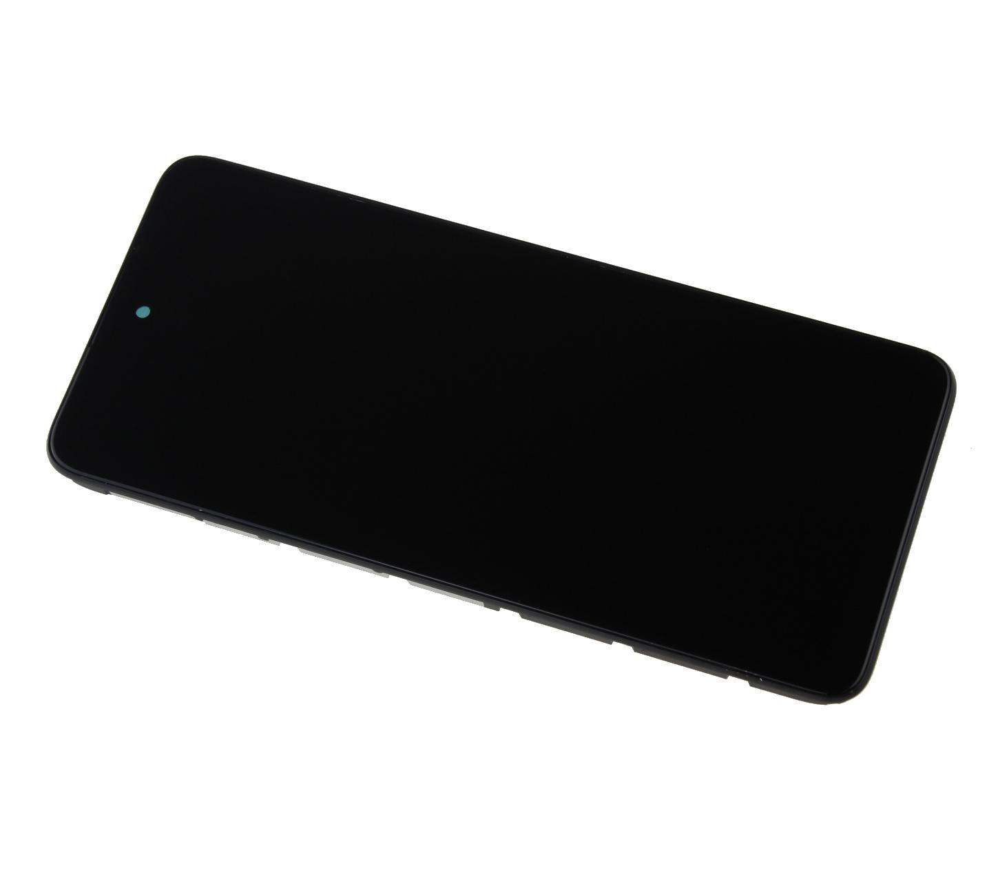 Oryginalny Wyświetlacz LCD + Ekran dotykowy Motorola E32S XT2229 - czarny (Wymieniona szyba)