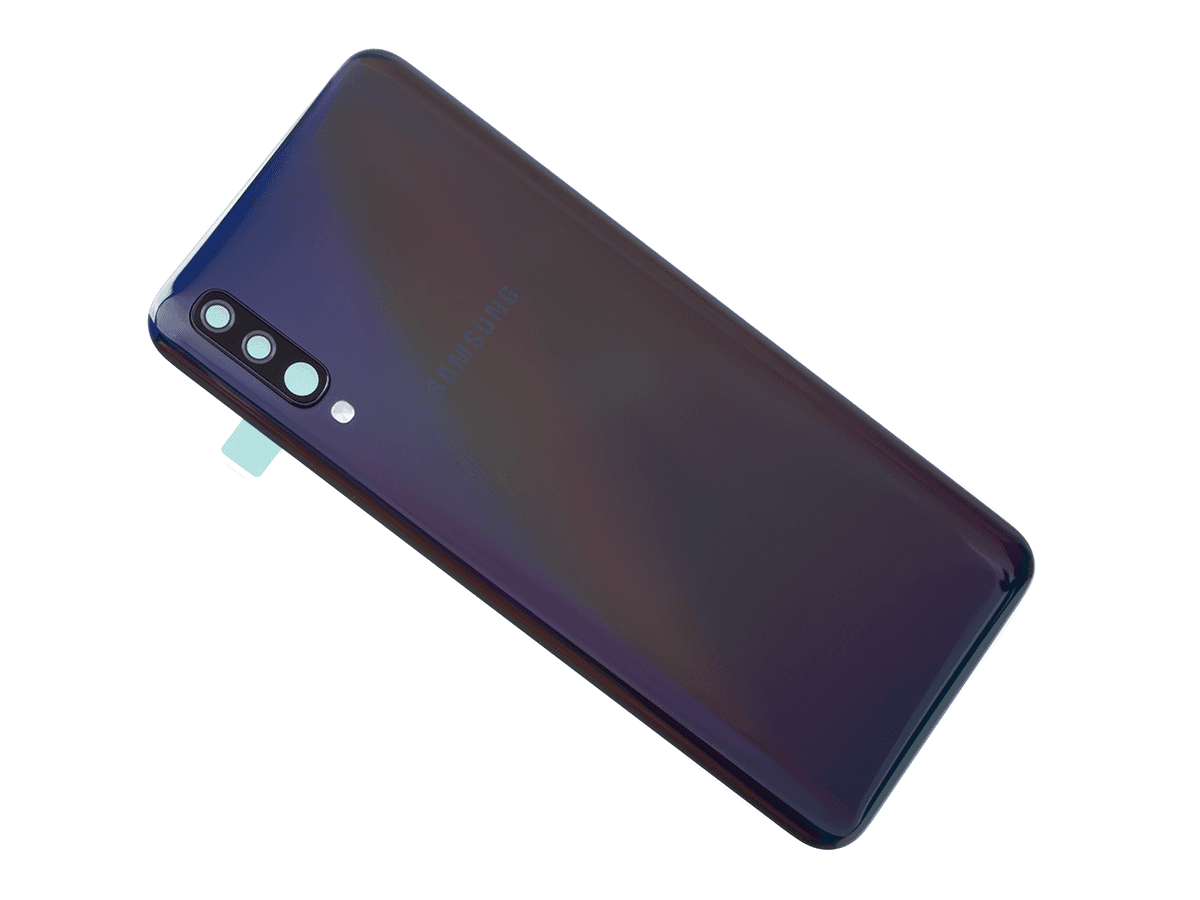Oryginalna Klapka baterii Samsung SM-A505 Galaxy A50 - czarna (Demontaż) Grade A