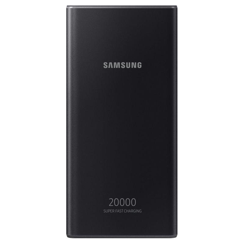 Originál Powerbanka Samsung 25W 20000mAh USB-C černá EB-P300XJEGEU, SFC, AFC, PD 3.0 PDO/PPS a QC 2.0