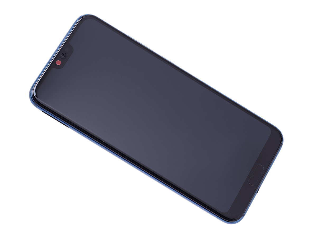 Originál pčední panel LCD + Dotyková vrtsva s baterii Huawei Honor 10 modrá