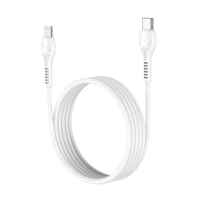 HOCO cable - X55 3A PD USB-C to Lightning 1M white
