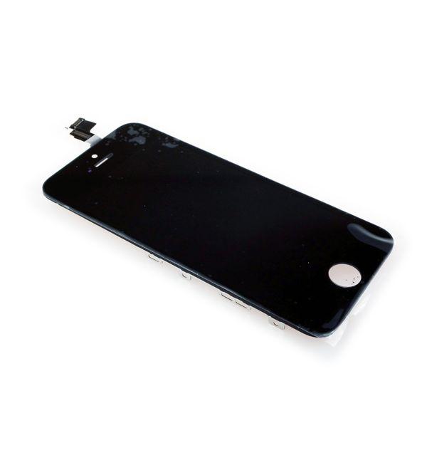 Oryginalny Wyświetlacz LCD + Ekran dotykowy iPhone 5s / SE - czarny (Wymieniona szyba)