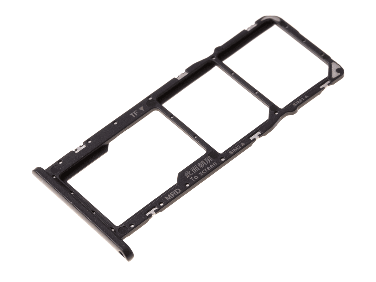 Original SIM tray card Huawei Y6 2019 - black