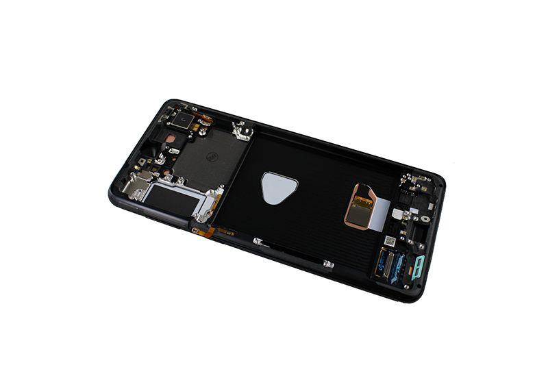 Oryginalny Wyświetlacz LCD + Ekran dotykowy Samsung SM-G996 Galaxy S21 Plus 5G - czarny ( bez kamery)