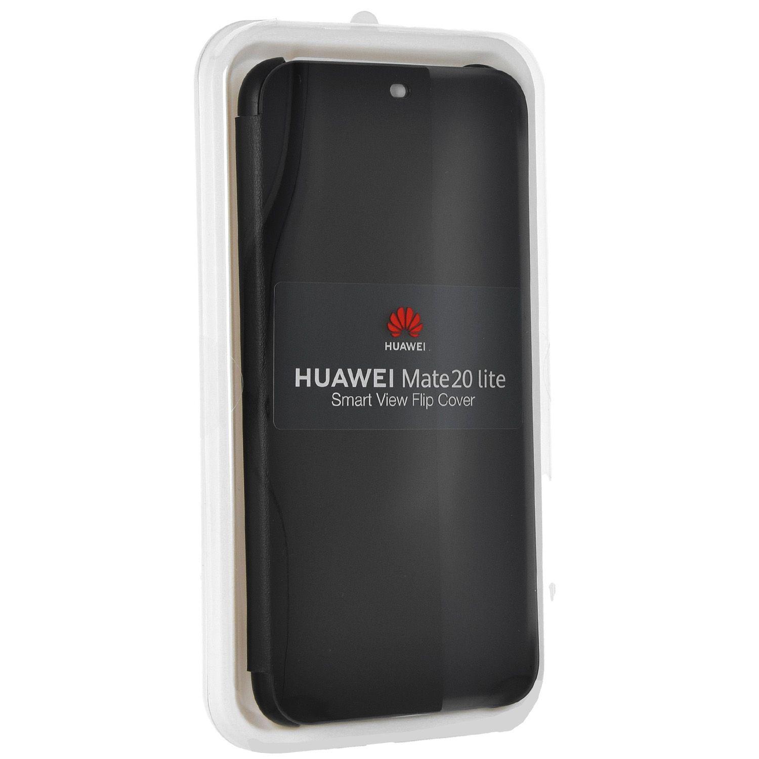 Originál obal Huawei Mate 20 lite černý flip Smart View