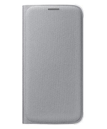 Obal Samsung Galaxy S6 G920 Wallet EF-WG920BSE flip šedý