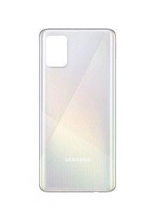 Klapka baterii + szkiełko kamery Samsung SM-A515 Galaxy A51 - biała