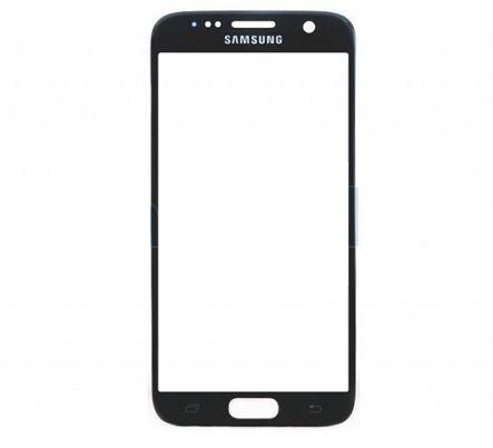 LCD Sklíčko Samsung Galaxy S7 G930F černé - sklíčko displeje