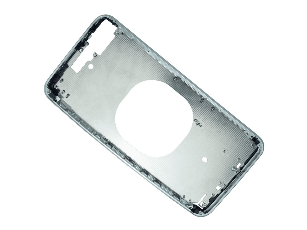 Středový díl iphone  8 plus korpus stříbrný