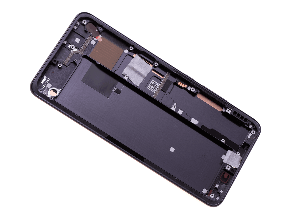 Oryginalny Wyświetlacz LCD + Ekran dotykowy Xiaomi Mi Note 10 czarny - tarnish