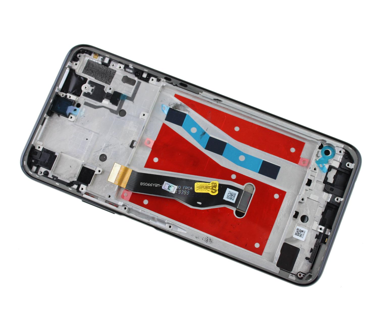 Originál LCD + Dotyková vrstva Huawei P Smart Pro černá repasovaný díl - vyměněné sklíčko