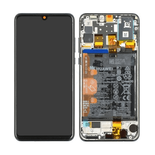 Originál LCD + Dotyková vrstva s baterií Huawei P30 Lite nová edice 2020 24MP kamera černá