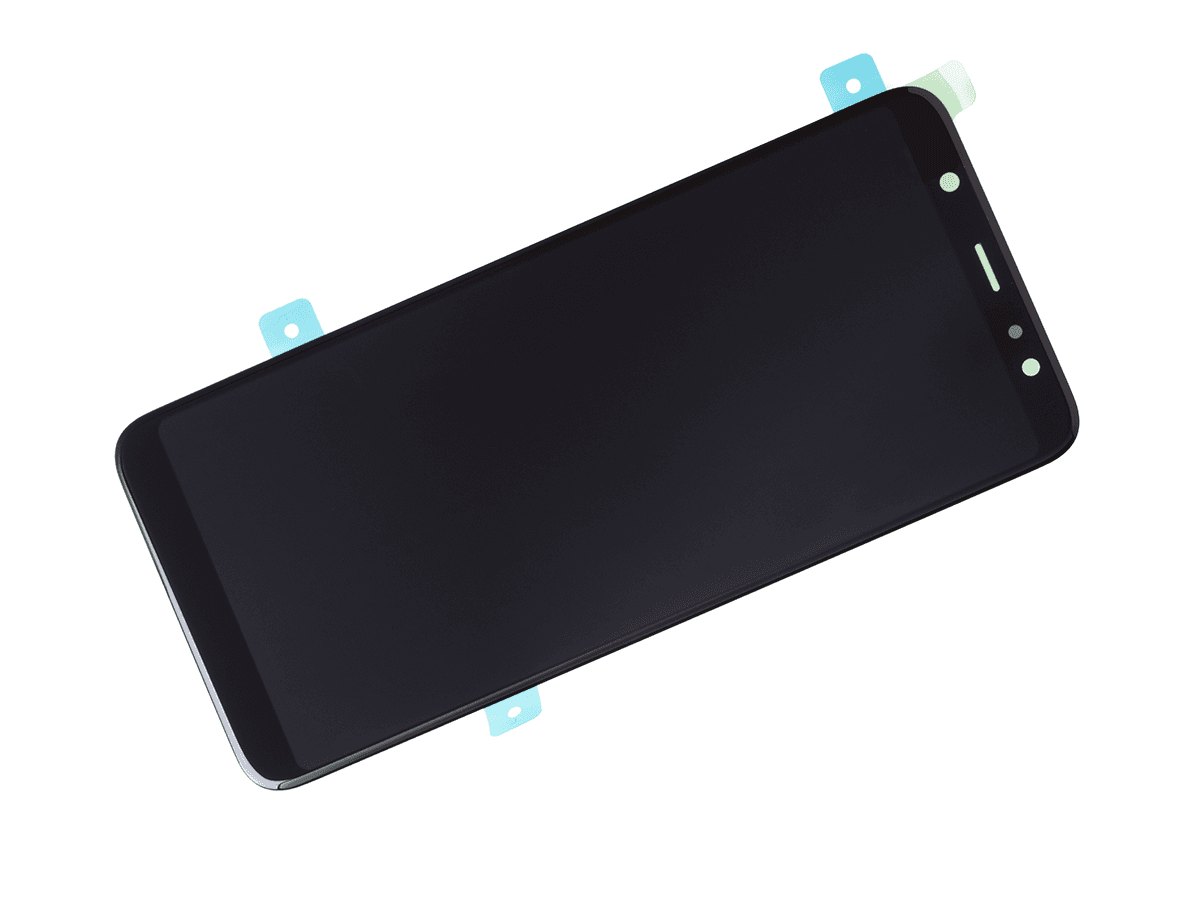 Oryginalny Wyświetlacz LCD + Ekran dotykowy Samsung Galaxy SM-A605F A6 Plus 2018 czarny