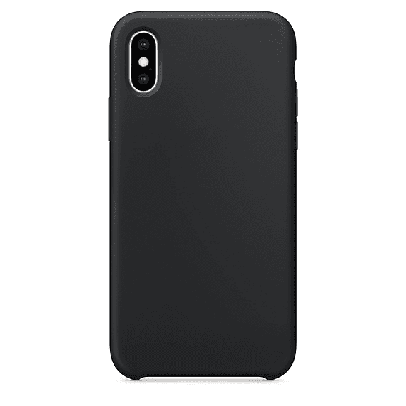 Silicone case iPhone 12 Pro Max black