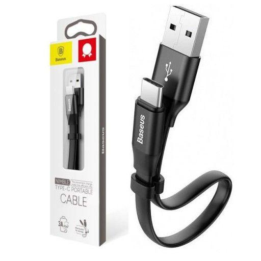 USB kabel BASEUS Nimble Typ-C 2A 120cm černo - zlatý
