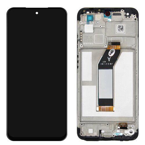 Original Front cover with touch screen and LCD display Xiaomi Redmi 10 (2021) - grey