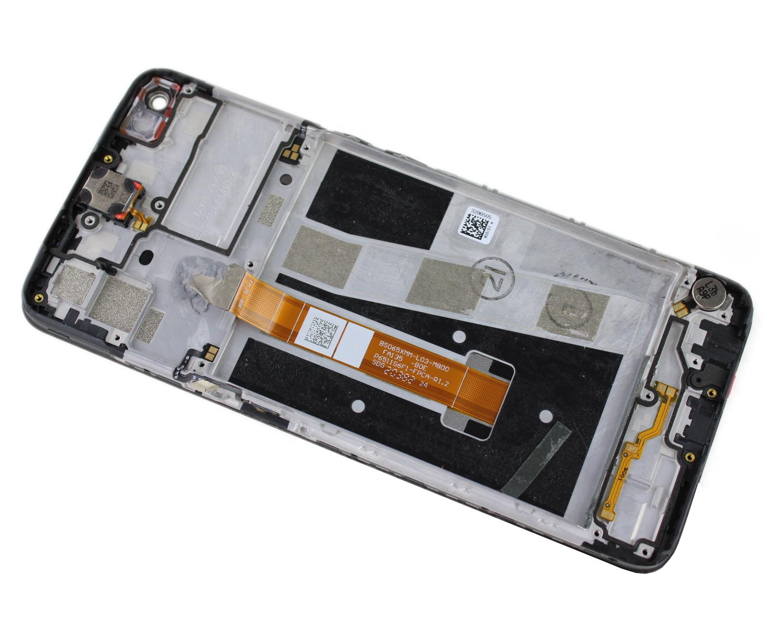 Original LCD + touch screen Oppo A52 + frame ( disassembly )