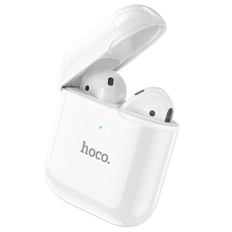 HOCO Słuchawki douszne bluetooth - EW06 bezprzewodowe białe