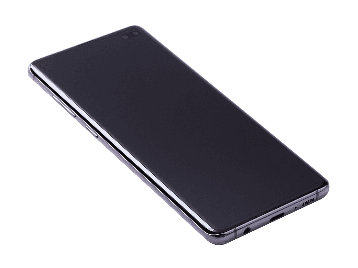 Original LCD + Touch screen Samsung SM-G975 Galaxy S10 Plus - black (original)