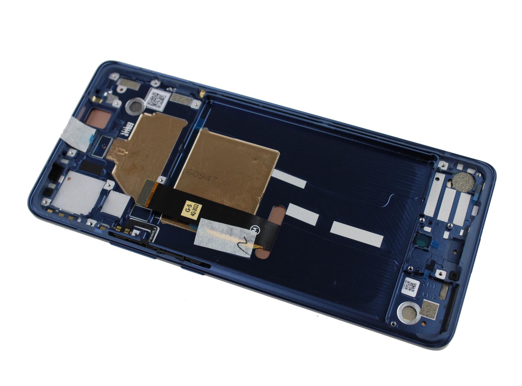 Oryginalny Wyświetlacz LCD + Ekran dotykowy Motorola Edge 30 Fusion XT2243 - niebieski
