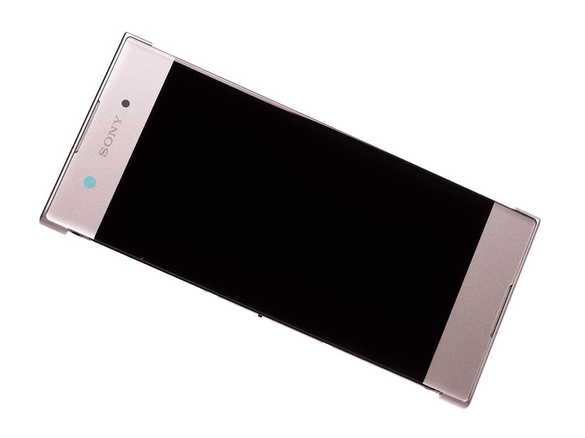 Front cover with touch screen and LCD display Sony G3121, G3123, G3125 Xperia XA1/ G3112, G3116 Xperia XA1 Dual - gold (original)