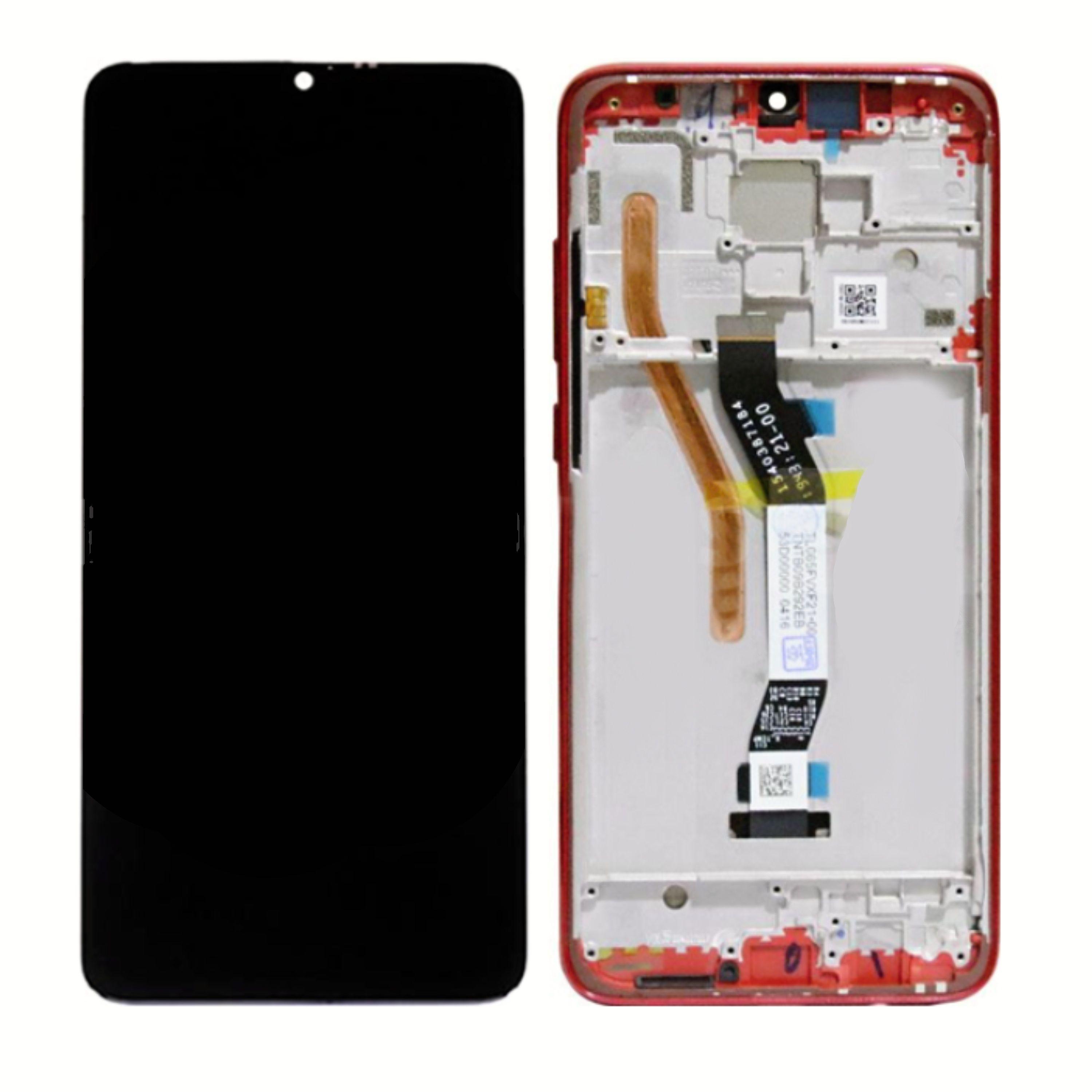 ORYGINALNY Wyświetlacz LCD + ekran dotykowy Xiaomi Redmi Note 8 Pro - pomarańczowy
