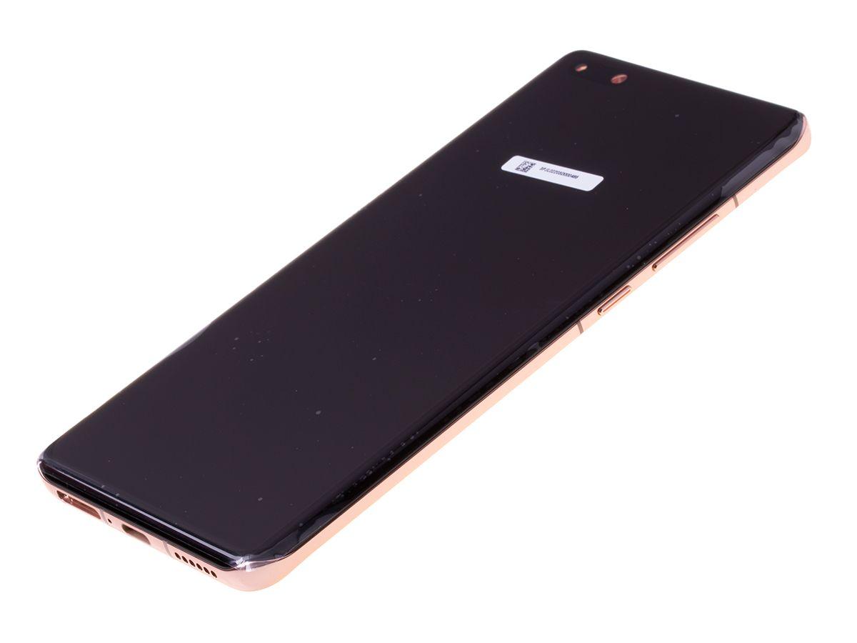 Front cover with touch screen and LCD display Huawei P40 Pro - gold (original)